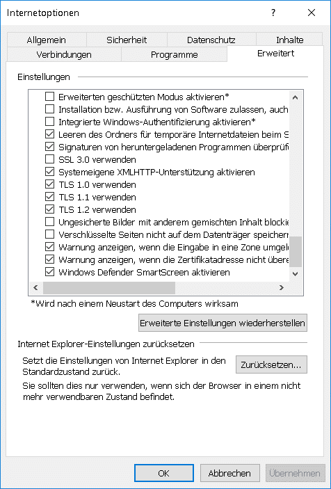 TSL Verwenden TSL Verwenden